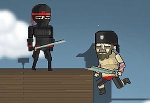 War Games: Pirates Versus Ninjas - A 2 player and Multiplayer Combat Game  Deluxe by Neem Labs Inc.