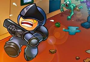 🕹️ Play Zombie Buster Game: Free Online Level Destruction Ricochet Zombie  Shooting Video Game for Kids & Adults