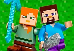 LEGO MINECRAFT free online game on Miniplay