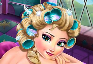 FROZEN ICE QUEEN JOGO DE MAQUIAGEM E SALÃO DE BELEZA DA FROZEN ELSA 