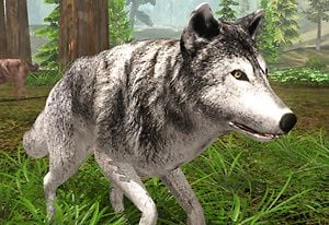 WOLF SIMULATOR WILD ANIMALS 3D juego gratis online en Minijuegos