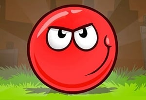 red ball bounce game