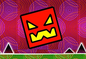 GEOMETRY DASH HORROR free online game on