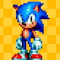 Metal Sonic (Sonic 1 Style)  Retro gaming art, Sonic, Pixel art