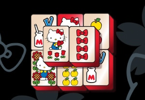 HELLO KITTY MAHJONG juego gratis online en Minijuegos