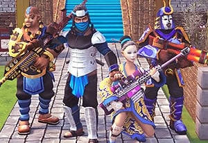 NINJA CLASH HEROES 3D jogo online gratuito em