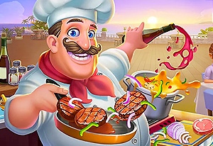 🕹️ Play Cooking Street Game: Free Online Steak Restaurant Sim