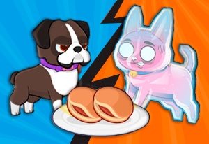 Funny Food Duel - Click Jogos