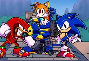 Jogo FNF: Sonic Rush no Jogos 360