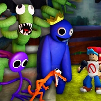 FNF Purple Test (Rainbow Friends)  Jogos online, Jogos, Jogos arcade