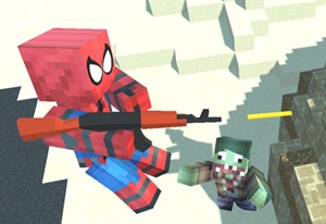 MINECRAFT: ZUMBI BLOCKS 3D free online game on