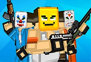 Combat Blocks Survival Online Mineinecraft Shooter