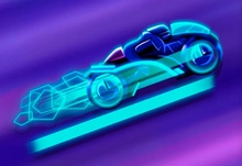 Neon Rider 2D