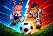 Football Duel: face to face