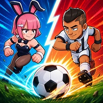Football Duel: face to face