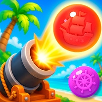 Bubble Shooter Pirate Treasures